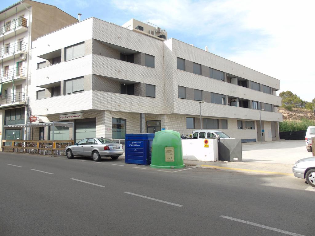 Apartamentos Mequedo Alcaniz Bagian luar foto